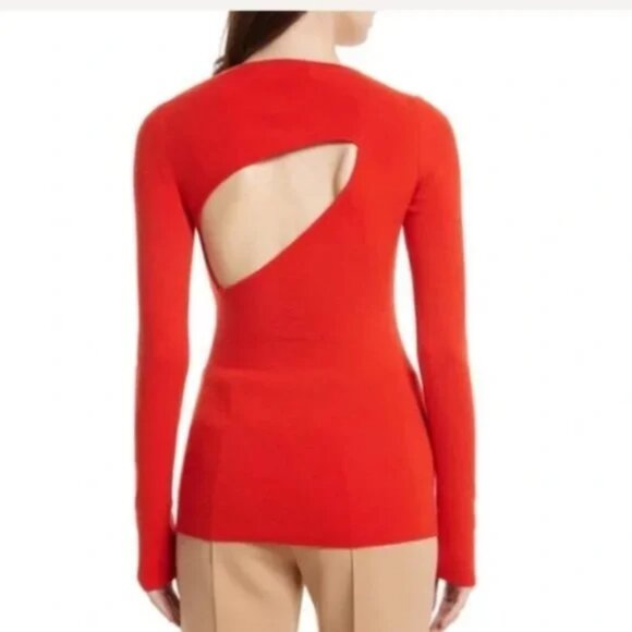 🎉 Diane Von Furstenberg rear cutout Sweater 🎉 - Picture 1 of 6